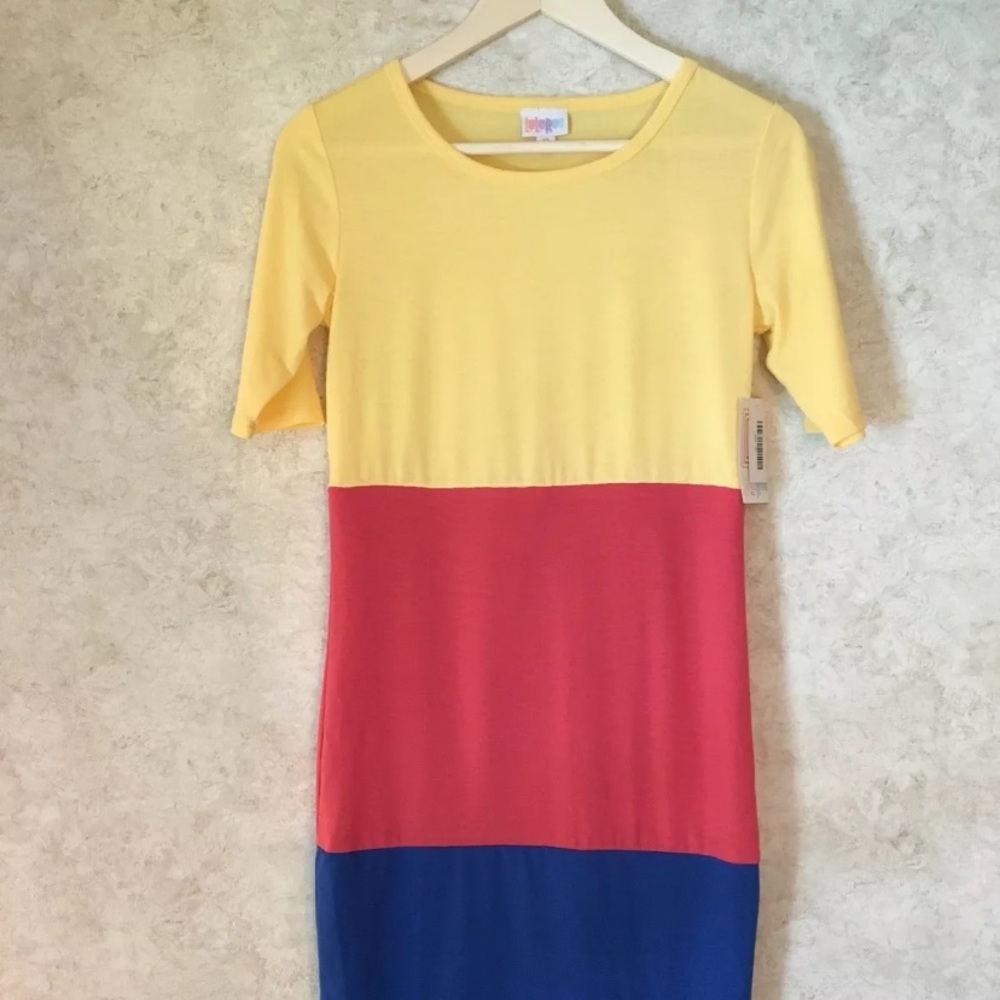 LuLaRoe Color Block XS Julia brand new with tags